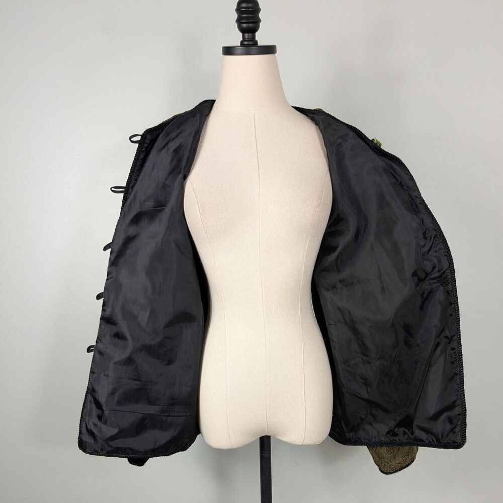 Patchwork Tapestry Jacket S Vintage Whimsigoth 90… - image 7